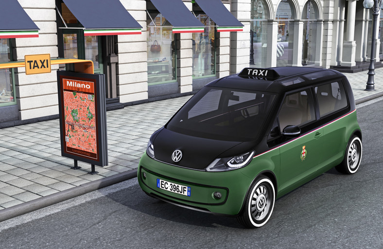 Hanower 2010: Volkswagen prezentuje elektryczną taksówkę w stylu retro