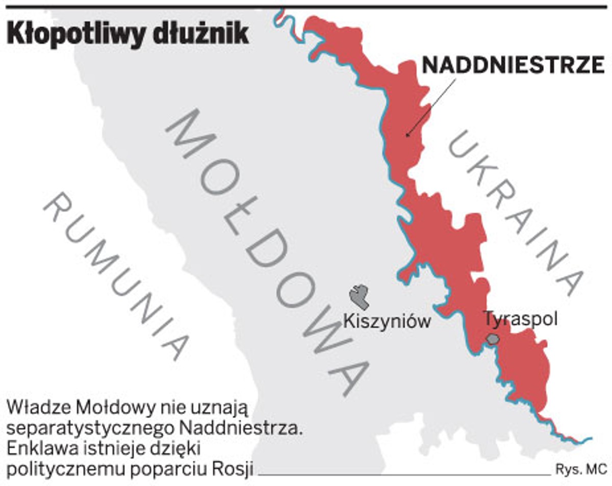 Kłopotliwy dłużnik - Naddniestrze