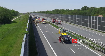 Nie żyje 9-latek ranny w wypadku na A4. Wstrząsające szczegóły tragedii