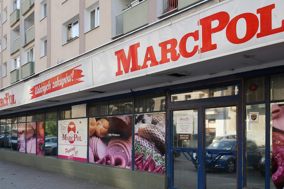 Sklep sieci Marcpol przy ul. Złotej w Warszawie