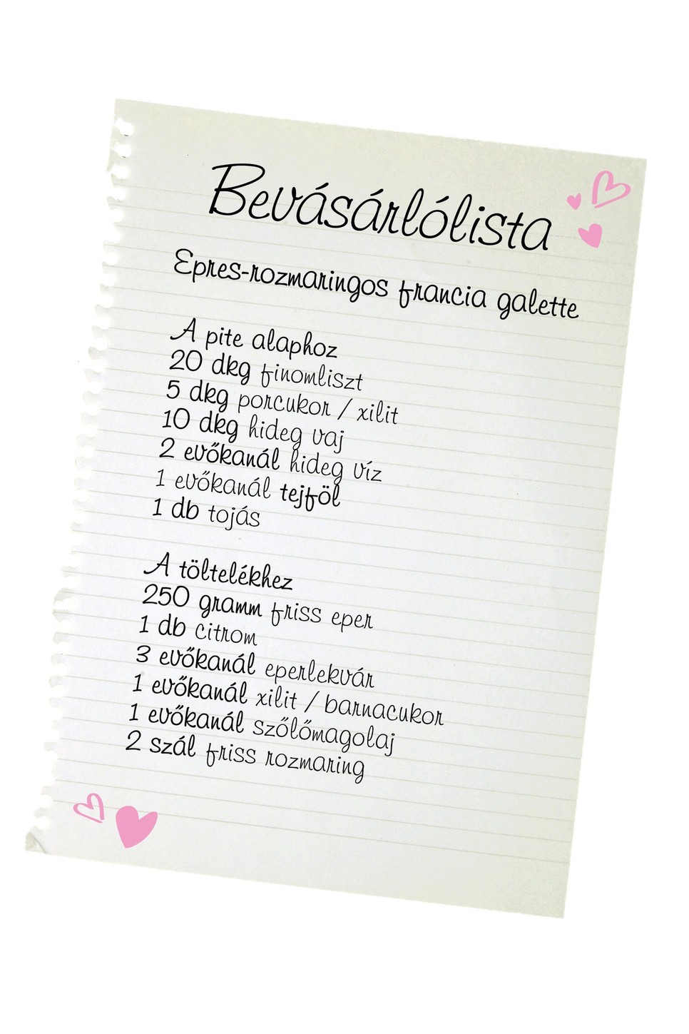 Itt a bevásárlólista, szerdán együtt főzünk Marton Adrival élőben!