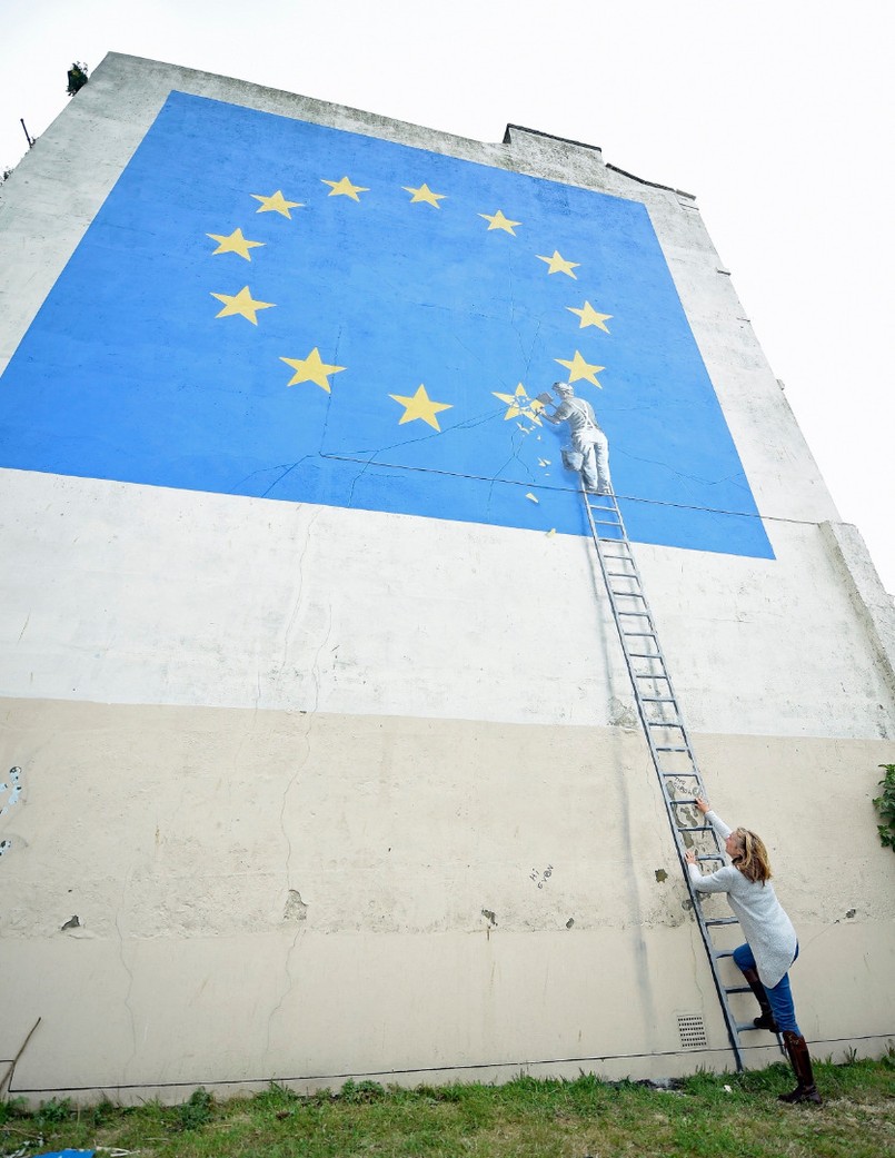 Brexit według Banksy'ego