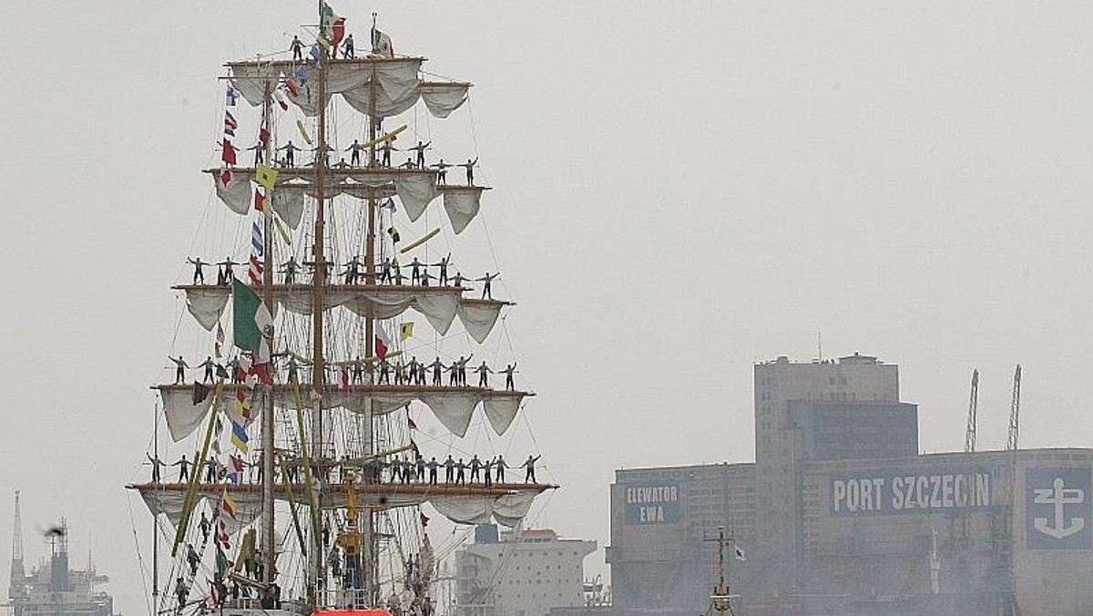 żaglowiec Cuauhtemoc Szczecin