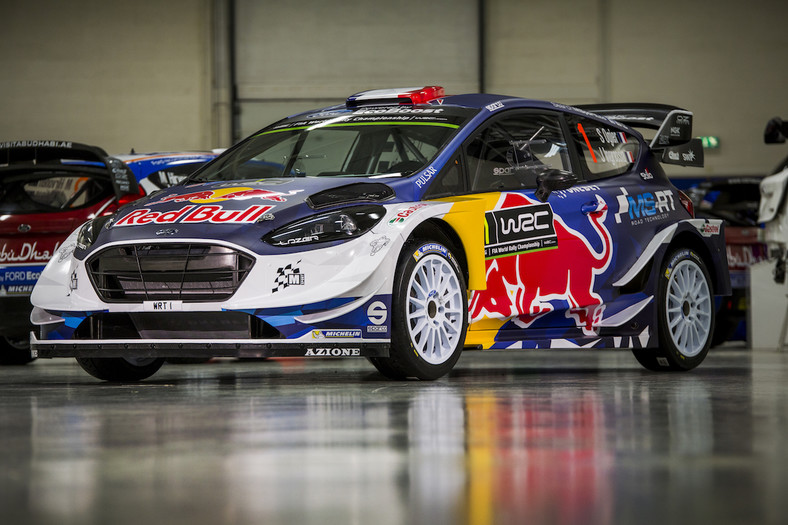 Ford Fiesta WRC załogi Ogier/Ingrassia