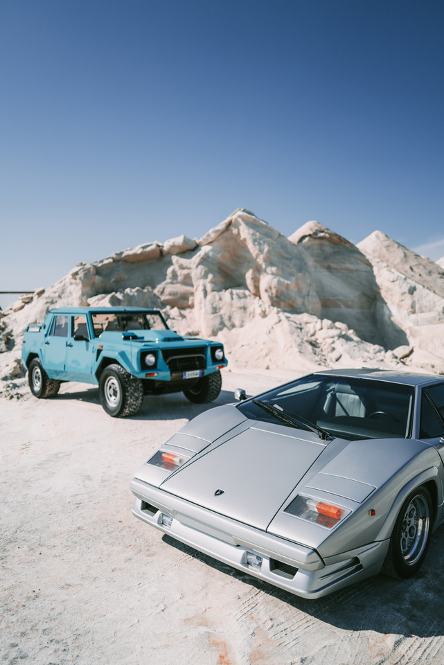 Lamborghini LM 002 oraz Countach