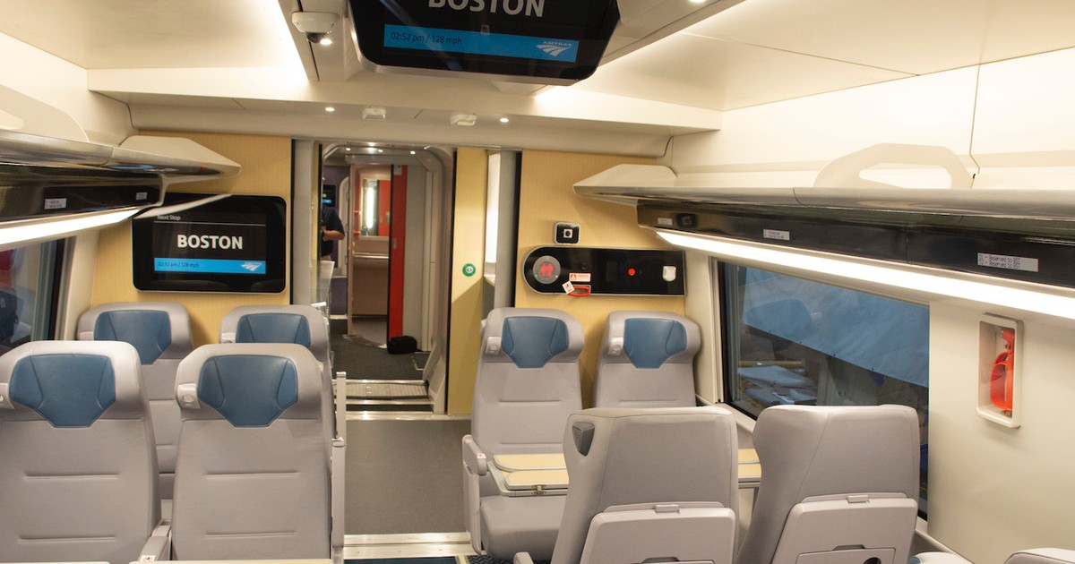 See inside Amtrak's luxurious new train cars that are the closest thing