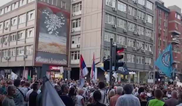 Protest u Valjevu 