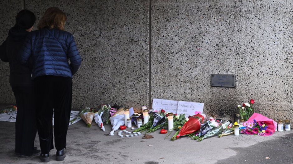 Miejsce zabójstwa 39-letniego Polaka w Sztokholmie