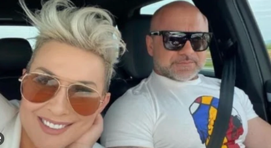 Indira Levak sa mužem