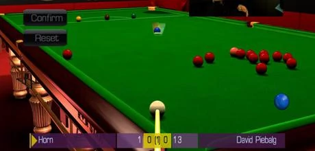 Screen z gry "WSC Real 09: World Snooker Championship"