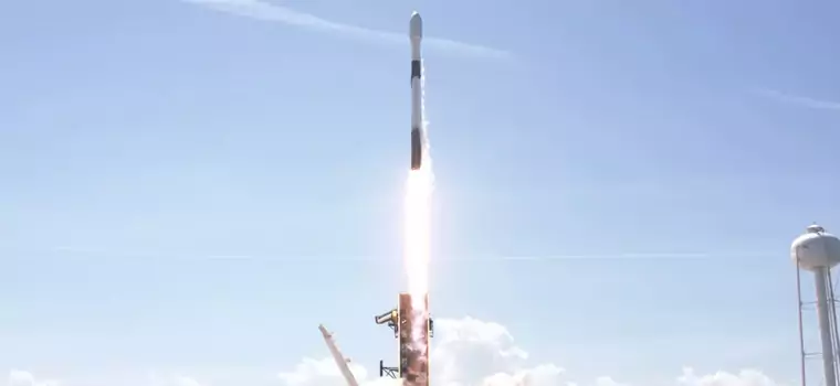 SpaceX wystrzeliło kolejne satelity Starlink. Używany Falcon 9 ustanowił nowy rekord