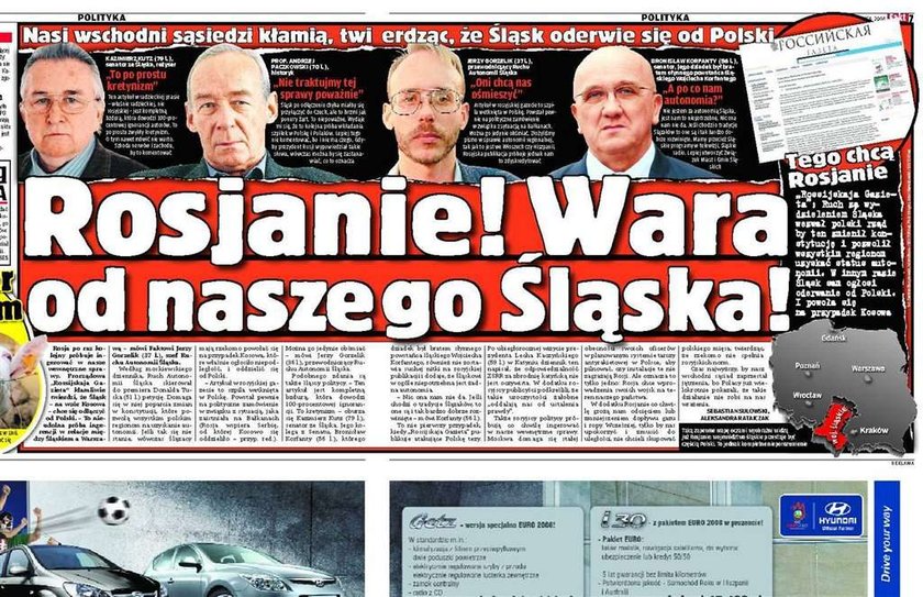 Rosjanie, wara od Śląska!