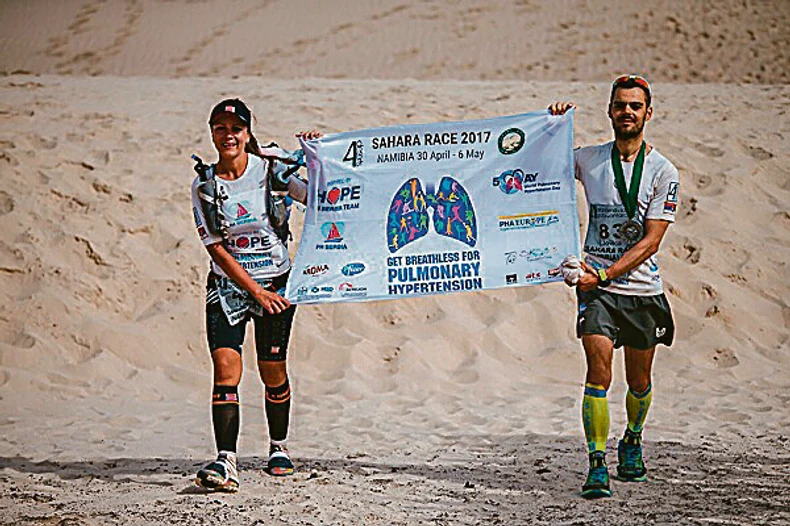 Trčali 250 kilometara u najtežim uslovima za obolele od plućne hipertenzije: Marina Lazić i Jovica Spajić 