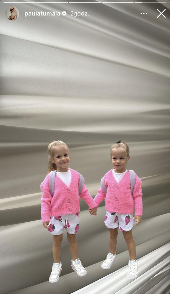 Początek roku szkolnego - szkolne outfity córek zaprezentowała w sieci Paula Tumala