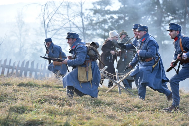 Rekonstrukcja bitwy pod Limanową z 1914 roku