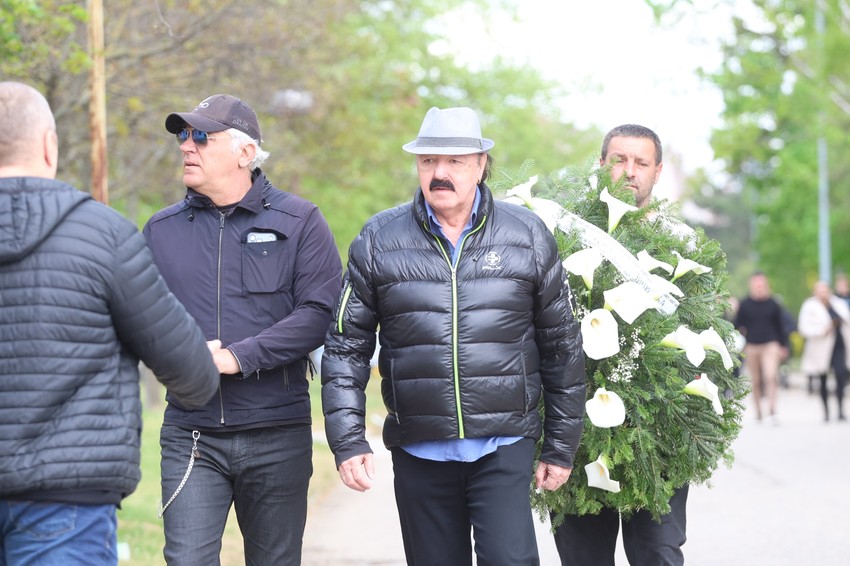 Sahrana Saše Katančića Novo Groblje
