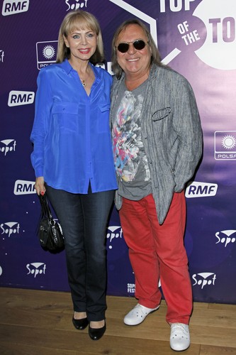 Izabela Trojanowska i Romuald Lipko na Sopot TOP of the TOP Festival 2013