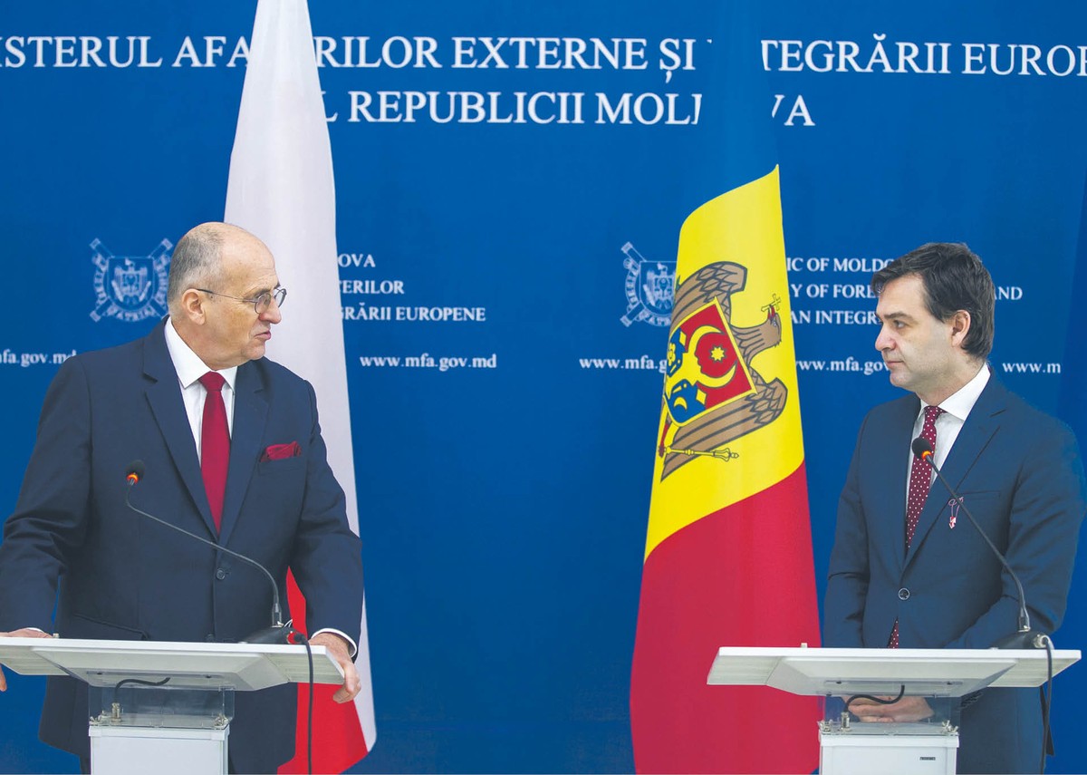 Polski szef MSZ ze swoim mołdawskim odpowiednikiem