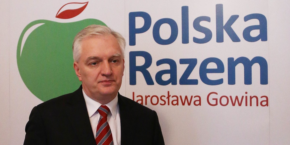 Czym podpadł Jarosław Gowin?