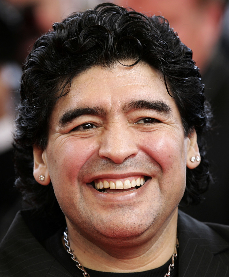 Diego Maradona w 2005 roku