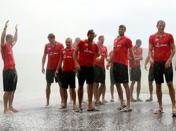 Zobacz 'splash' reprezentacji polskich siatkarzy