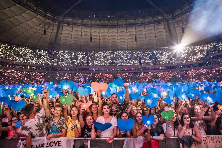 Ed Sheeran - koncert w Waszawie, 12 sierpnia 2018 fot. Charm Music/ mat. promocyjne