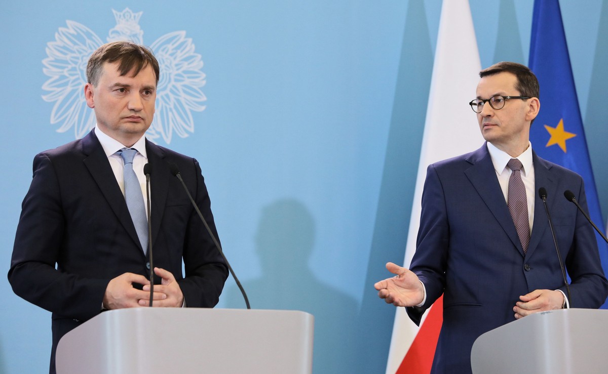 Zbigniew Ziobro i Mateusz Morawiecki