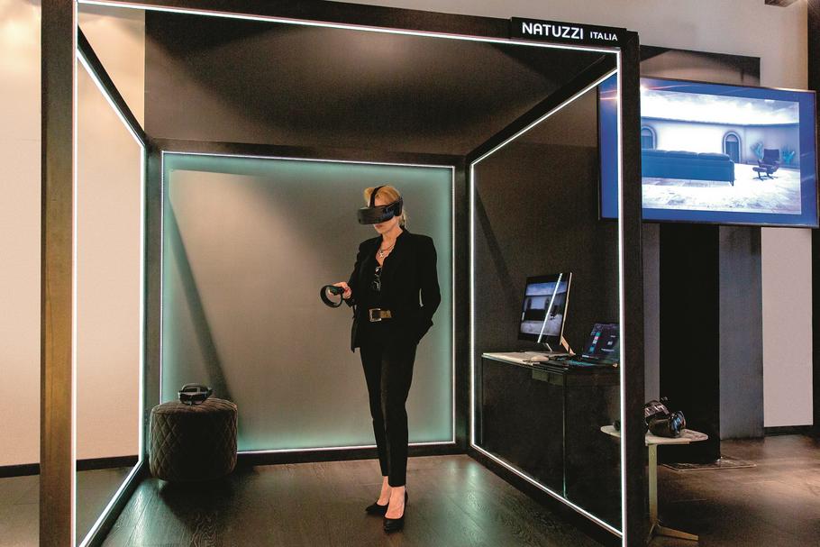 Po co komu wielki salon meblarski. Okulary VR, jakie stosuje włoska marka Natuzzi, pozwolą urządzać mieszkanie na naprawdę małej przestrzeni 