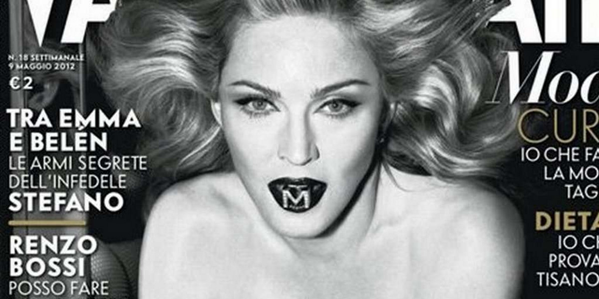 Madonna Vanity Fair 2012