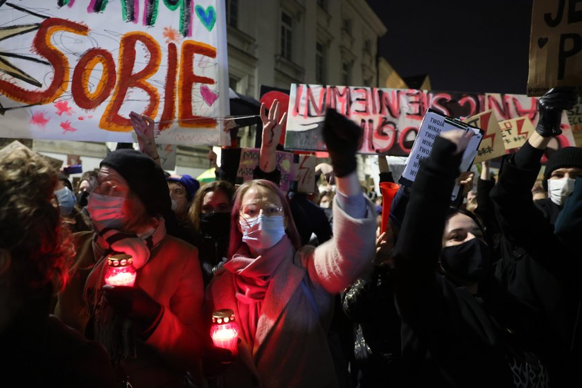 Zakaz aborcji. Trwają protesty w całej Polsce