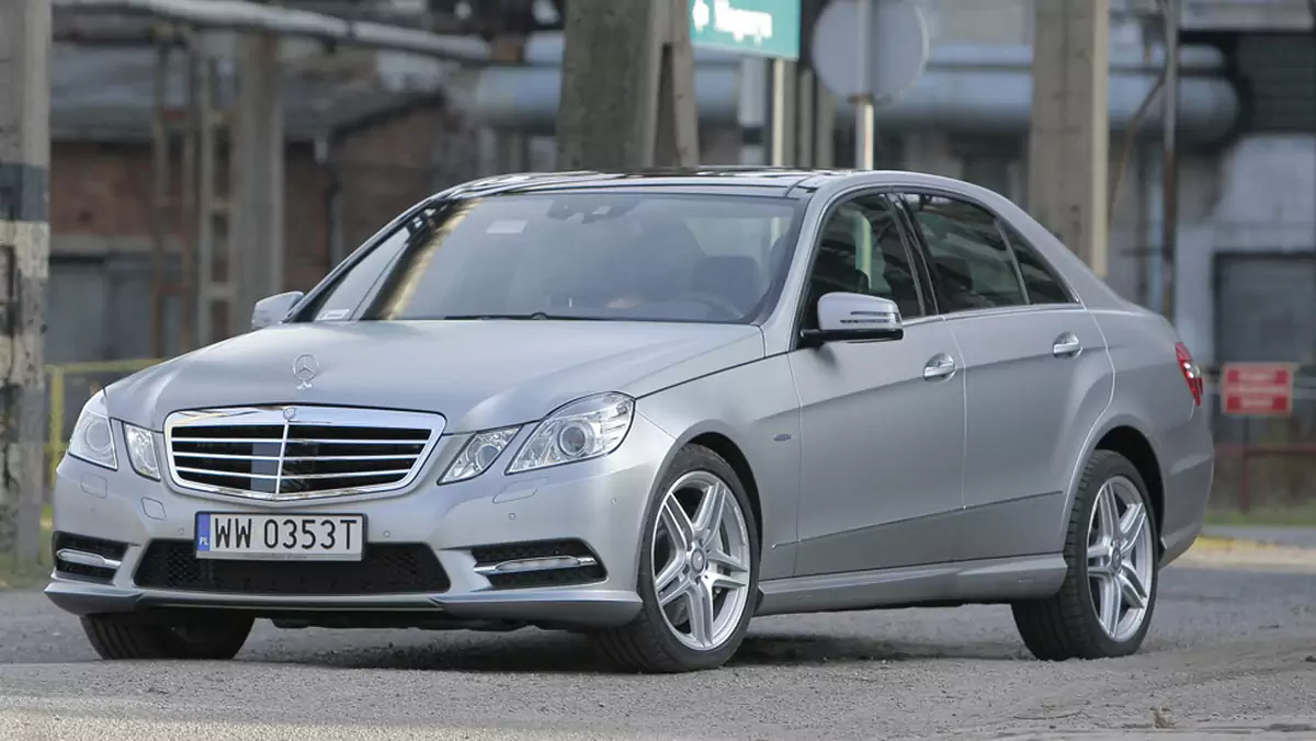 Mercedes E 500: rasowa limuzyna