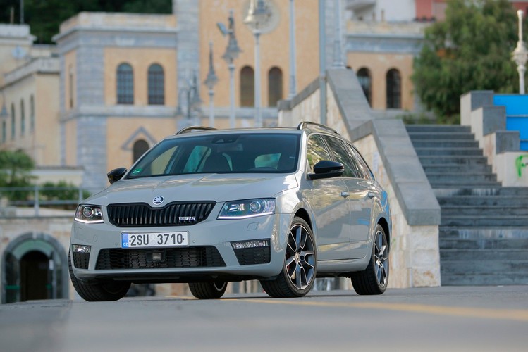 Skoda octavia RS - pierwsza jazda