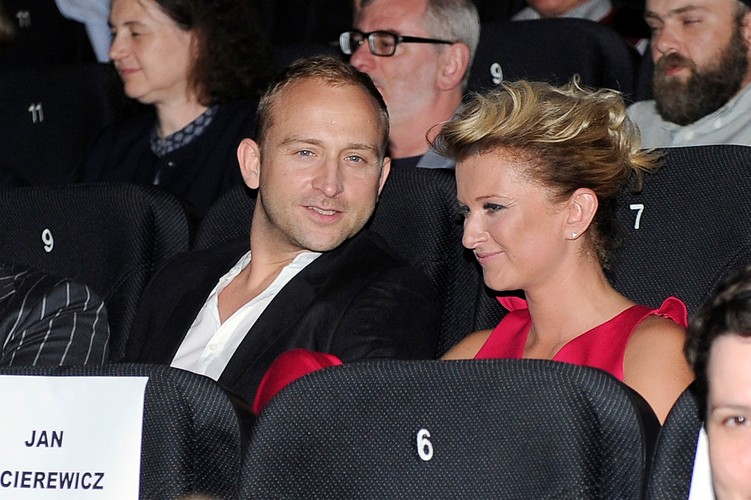 Borys Szyc pojawił się w towarzystwie swojej aktualnej partnerki Justyny Jeger Nagłowskiej