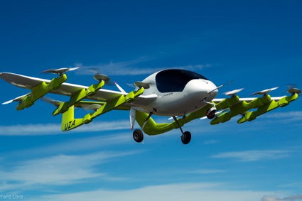 Firma Larry'ego Page'a pokazała prototyp latającej taksówki