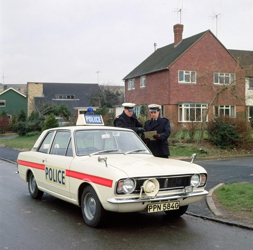 Radiowóz brytyjskiej policji