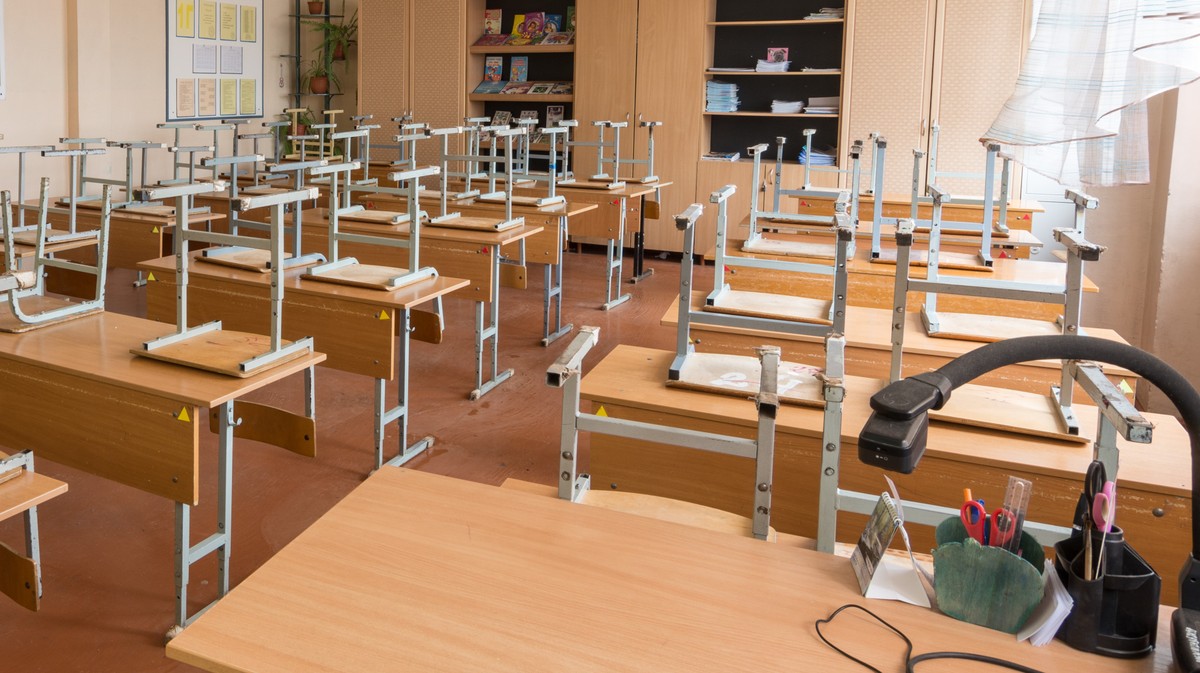 klasa, szkoła, pusta klasa