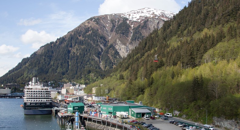 Alaska's lowest ranking was for workplace environment.Ramunas Bruzas/Shutterstock