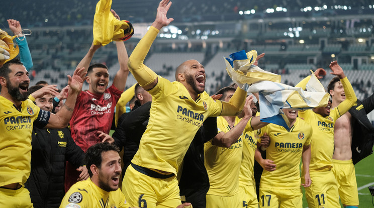 A Villarreal 16 év után a legjobb négyben / Fotó: Northfoto