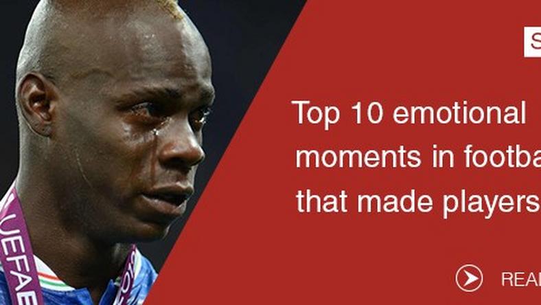 So Sad Emotional moments in football history that made players cry  [ARTICLE] - Pulse Ghana