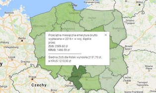 Ile emerytury dostają Polacy? Oto wysokość świadczeń z ZUS i KRUS [INTERAKTYWNE DANE]