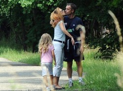 Bonitta zabrał rodzinę na zgrupowanie