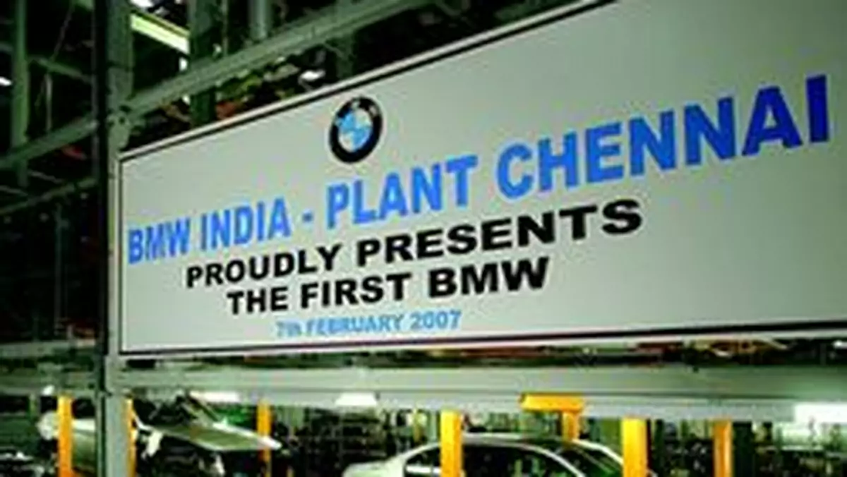 BMW: Indyjska Seria 3 z Chennai