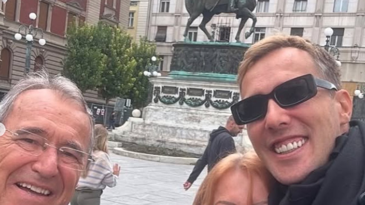 Čeda Marković sa porodicom