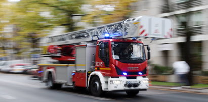 Tragiczny pożar w Krakowie. Nie żyje mężczyzna