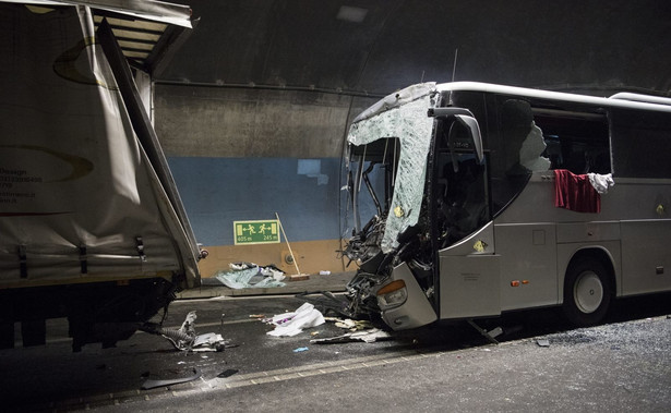 Wypadek na autostradzie w Szwajcarii. Nie żyje pasażerka polskiego autokaru
