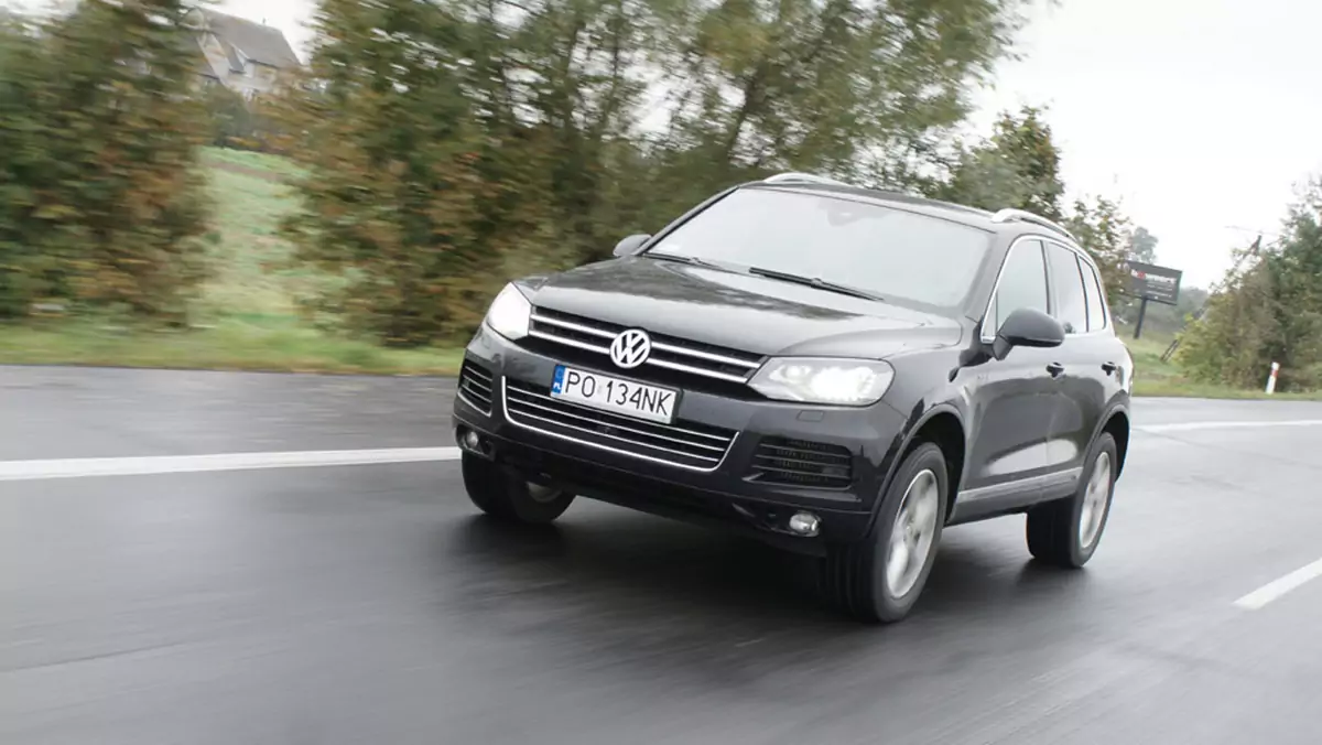 ZNAKI CZASU...: Testujemy VW Touareg