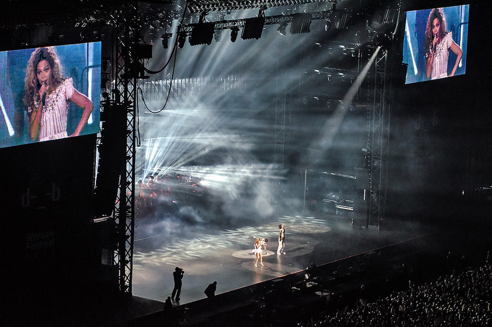 Beyonce na Orange Warsaw Festival (fot. Darek Kawka/Onet)