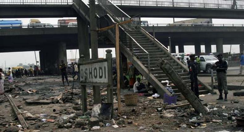 Traders stage comeback to Oshodi rail tracks