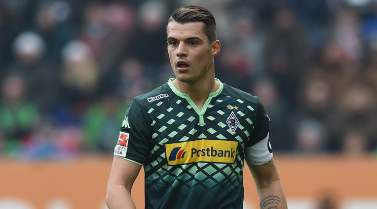 Xhaka a Mönchengladbach egyik erőssége /Fotó: AFP