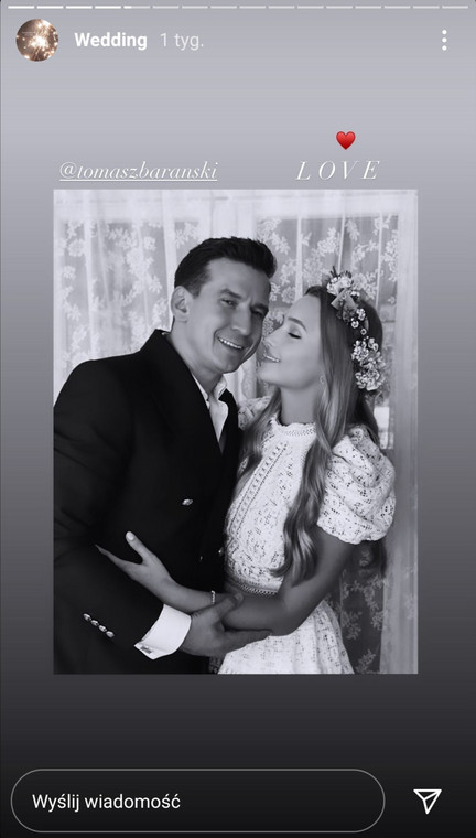 Tomasz Barański i Michalina Warulik